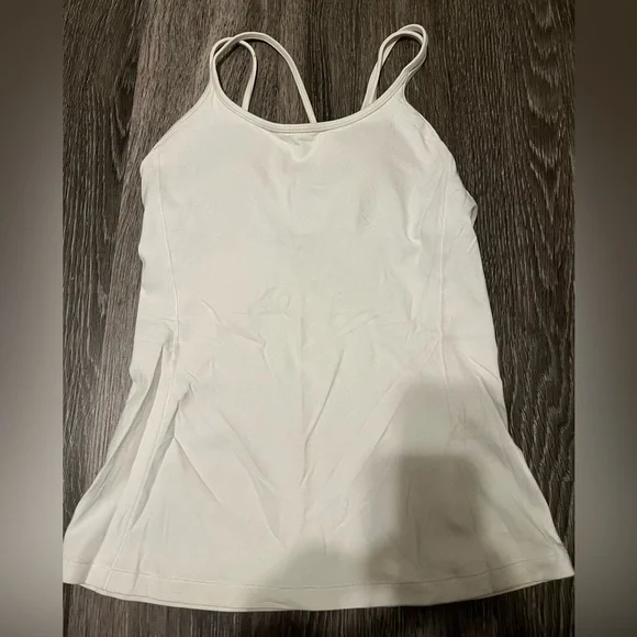 White Lululemon Tank - Picture 1 of 4